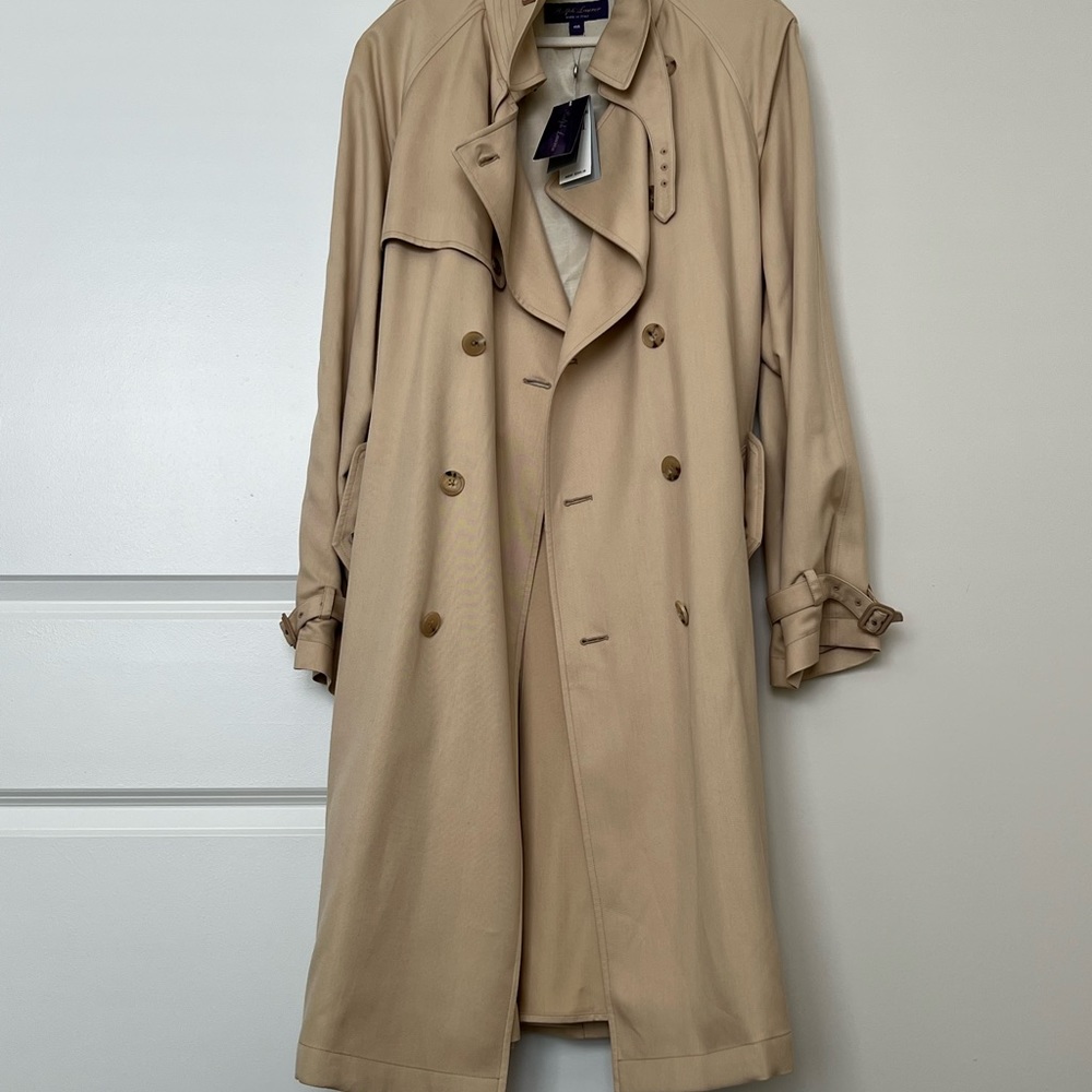Ralph Lauren Men’s Purple Label Trench Coat